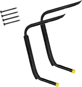 Yiju Kayak Storage Rack Holder Organizer Bracket Wall Mounted Garage Indoor Kayak Storage Hook Hanger for Home Canoe