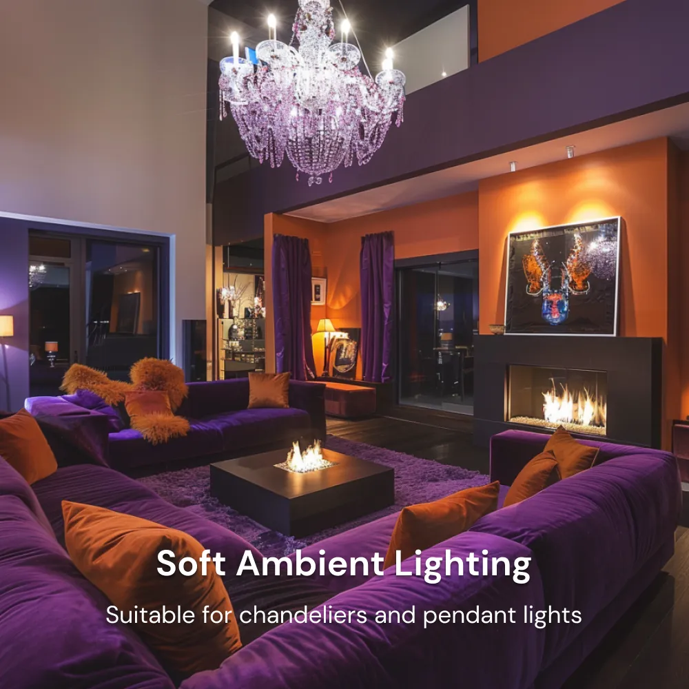 Zigbee Candle Color B11/E12 4 Packs - Hub Required
