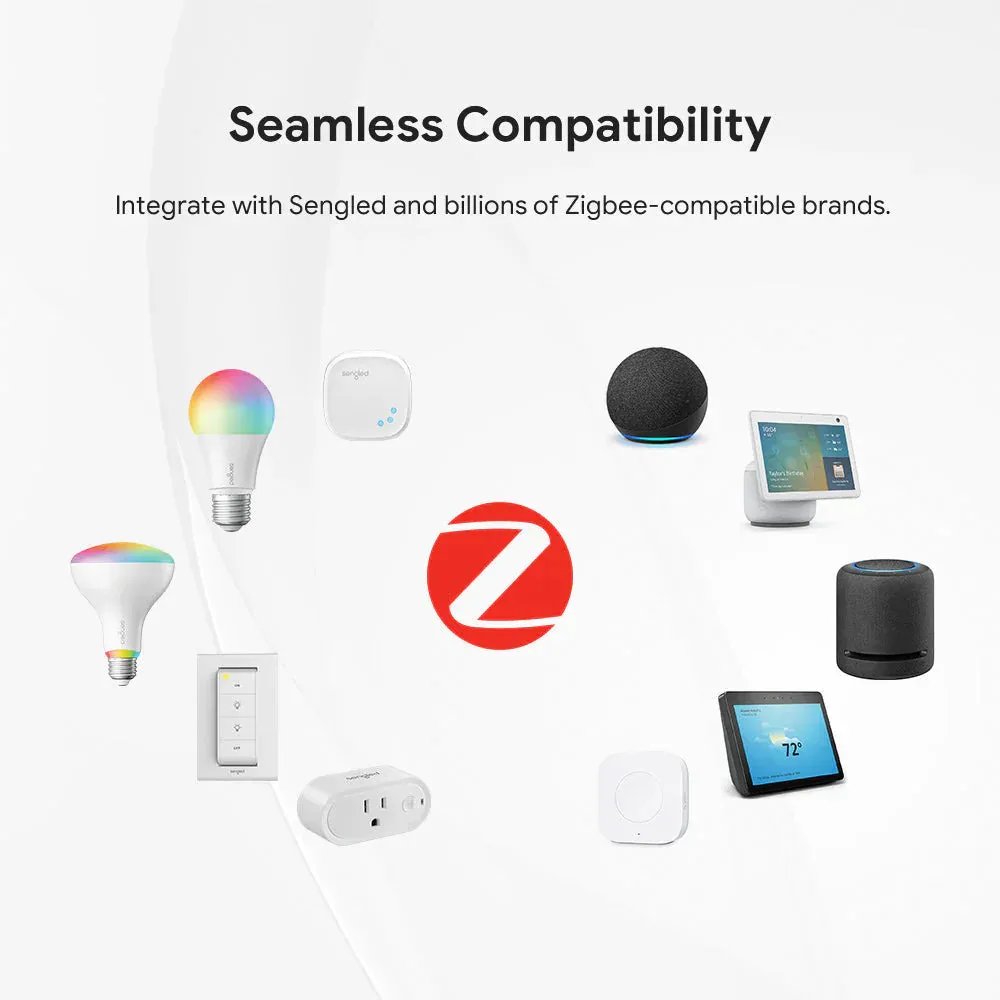 Zigbee Color BR30/E26 4 Packs - Hub Required