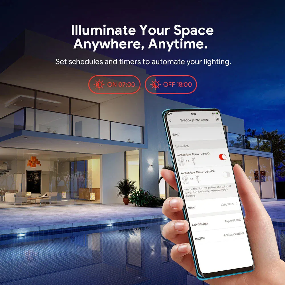 Zigbee Color BR30/E26 4 Packs - Hub Required